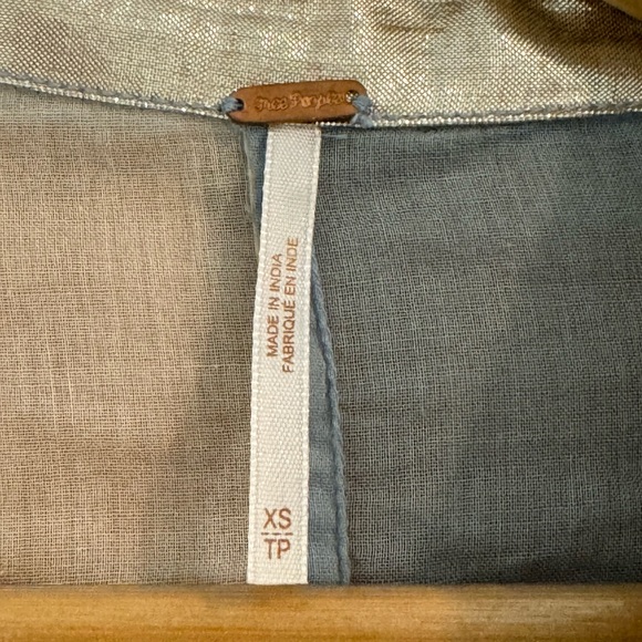 FP Rainbow Rays Blue Button Up - Picture 7 of 8